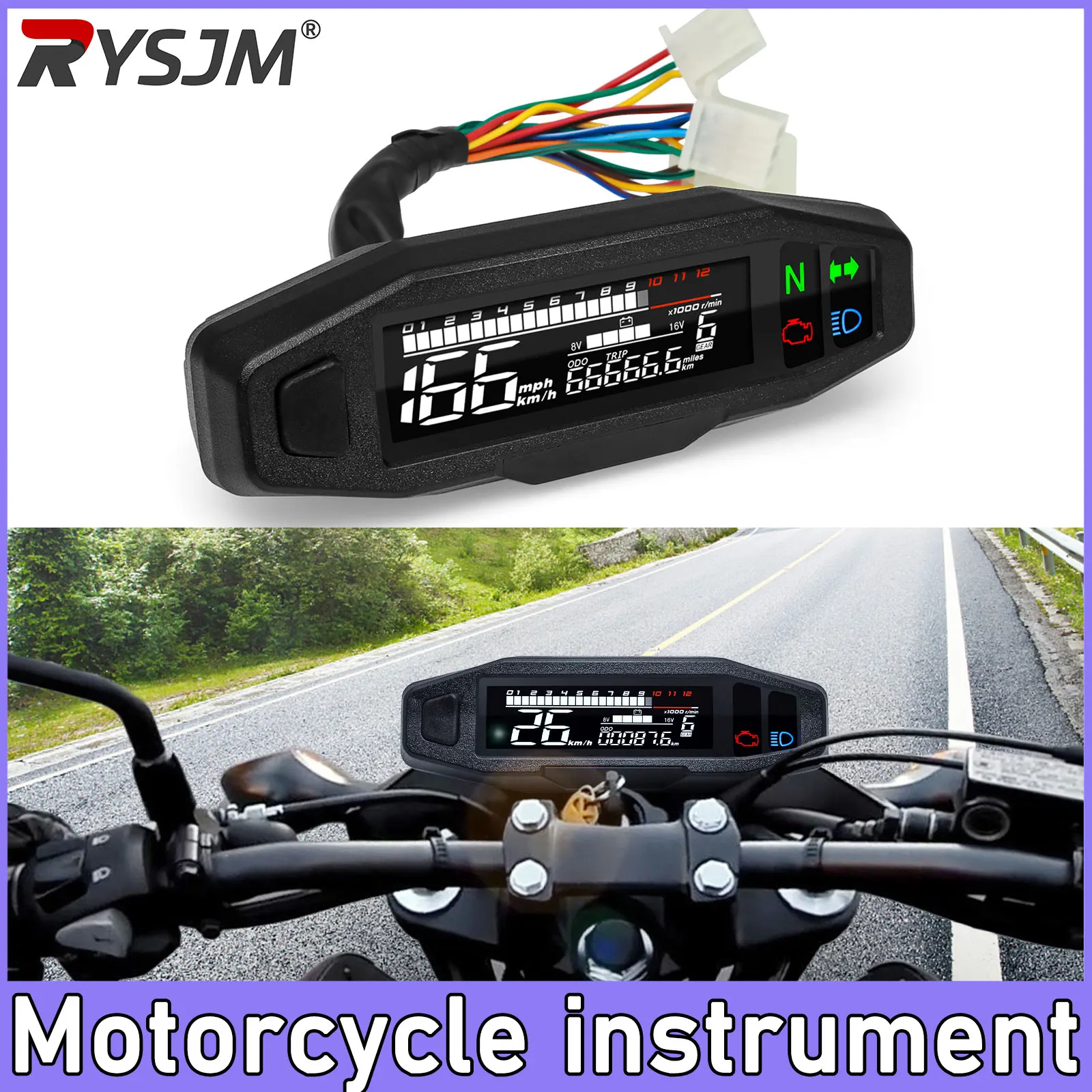 Thumbnail 2 - #34 Trending Motorcycle Speedometers Right Now