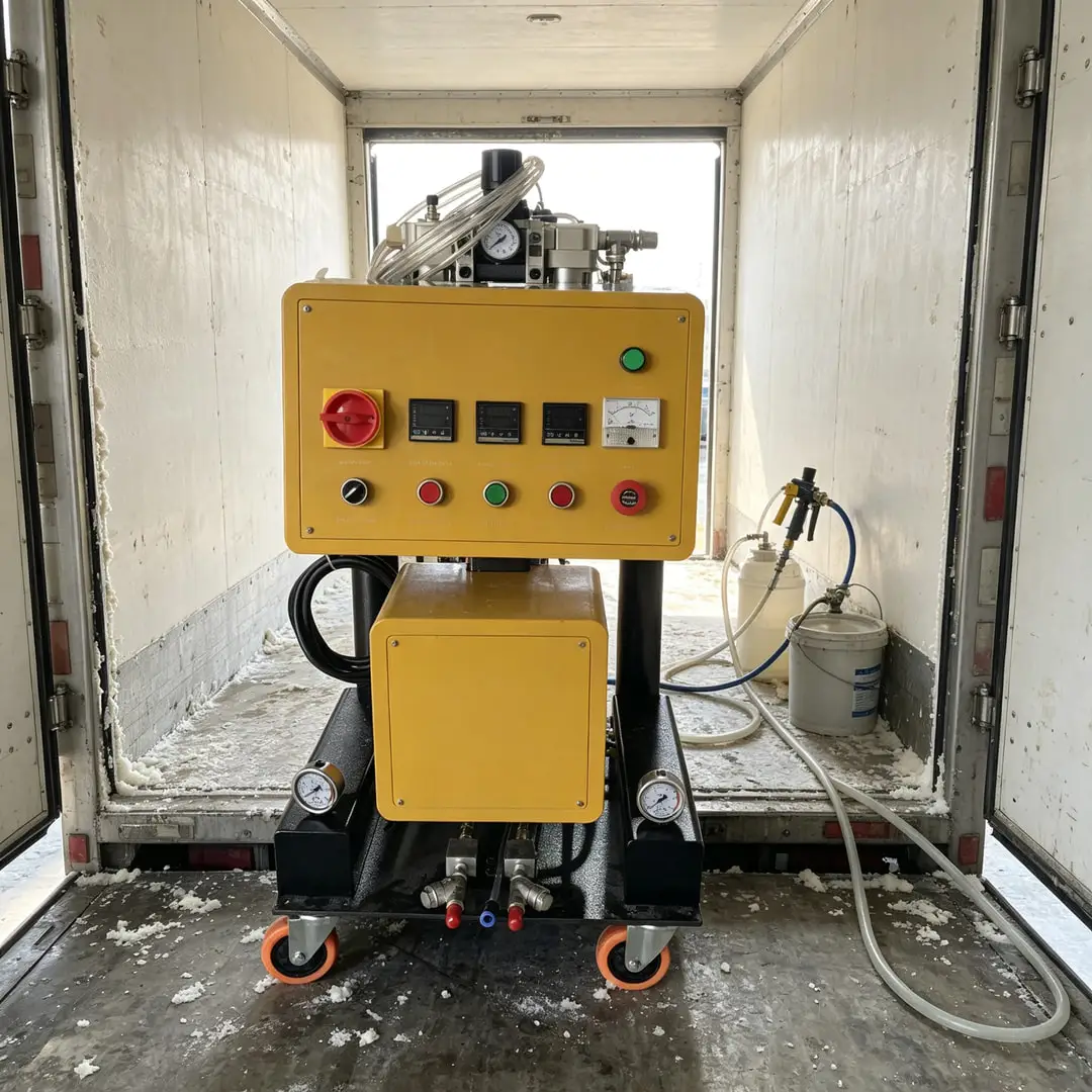 Spray Foam Equipment for Metal Roofs Consistent Metering Customized High Pressure Plural Component Proportioner Even Coverage