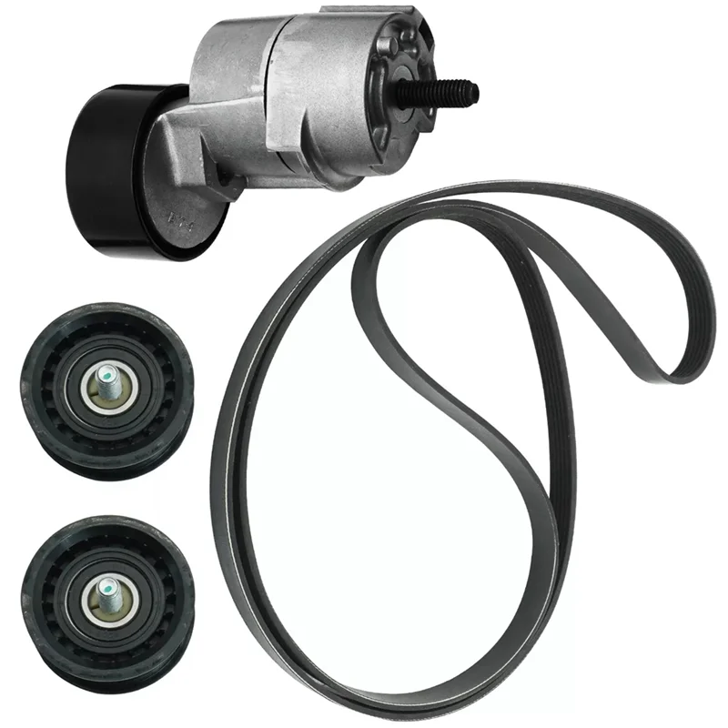 

Sp-1Set Натяжитель ремня и натяжной шкив V-образный ремень для Hyundai Kia 2,0 2,4 L4 06-15 25281-25000 25212-2G760 2528725110