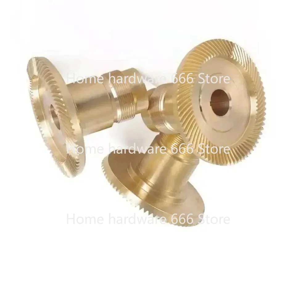 

1PC NEW Milling Machine Bronze Beveled Drive Gear For APF-500 Parts Helical-Left CNC Mill Accessories