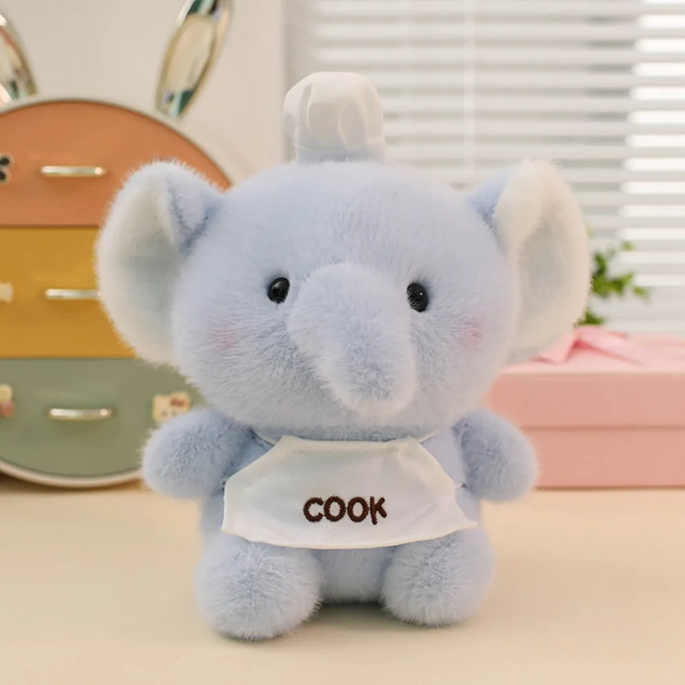 

Cute Chef Series Little Bear Plush Toy Rabbits Pink Pig Elephant Plush Doll Cute Soft Animal Duck Doll Kids Birthday Christmas