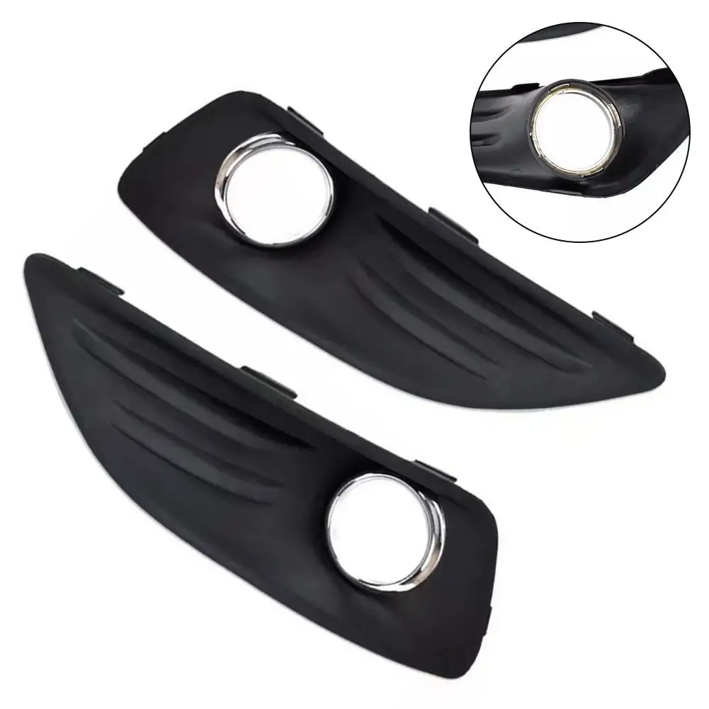 For Fiesta Car Accessories Fog Light Grilles Vehicle Upgrade Enhanced Driving Experience Visual Appeal Upgrade