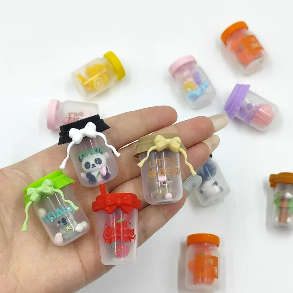 20pcs New 3D Silicone Beads Food Grade Focal Beads For Jewelry Making DIY Pacifier Chain Bracelet Necklace Jewelry Accessories
