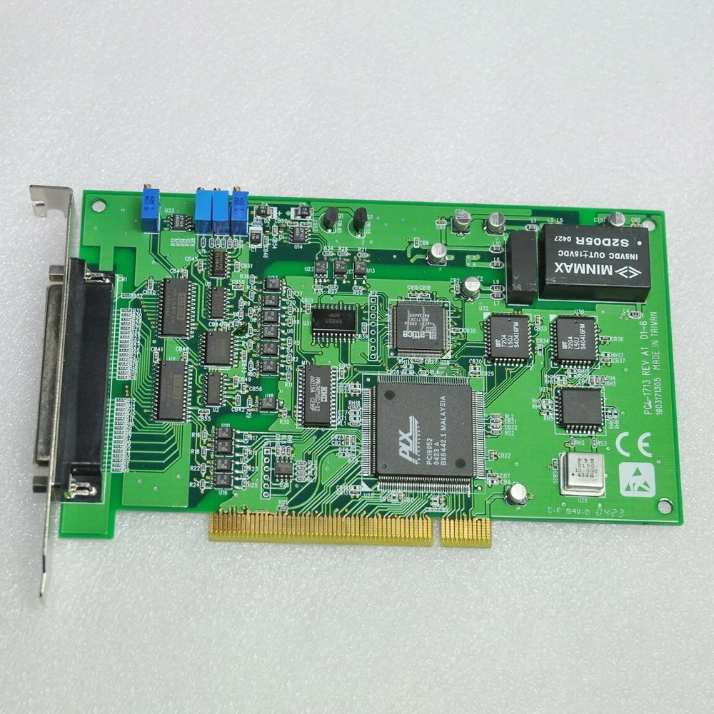 สําหรับ Advantech PCI-1713 REV A1 การ์ดจับภาพข้อมูลแยกการ์ดอินพุตแบบอะนาล็อก