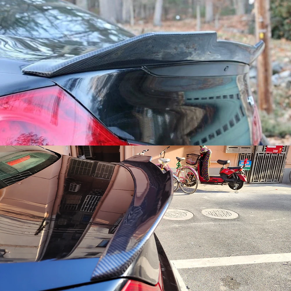 

For Infiniti G series G35 G37 4Door Sedan PSM Style Carbon fiber / FRP Rear Spoiler Trunk wing 2007-2014
