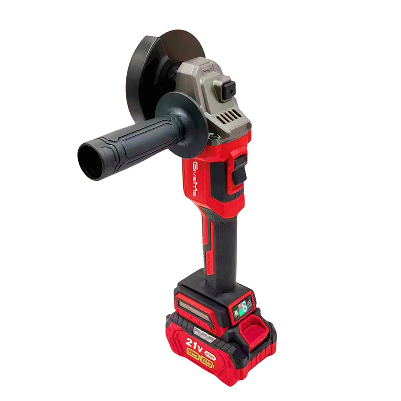 6 Speed Cordless Polisher Brushless Lithium Angle Grinder with Auto Stop