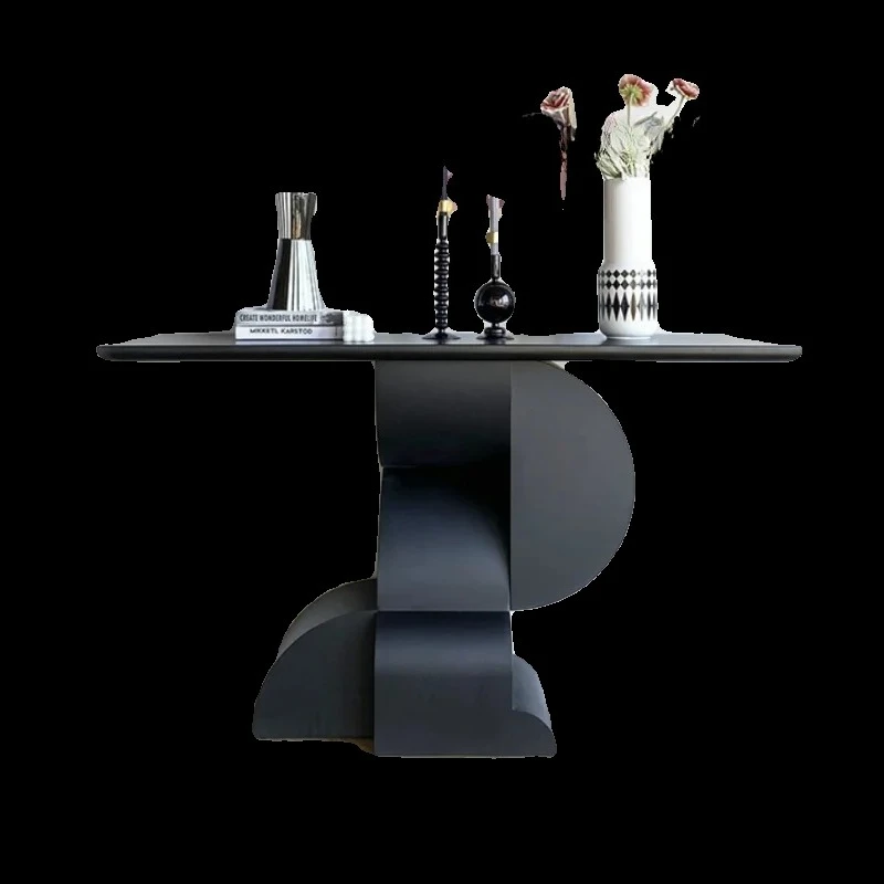 

Средневековый кремовый входной столик ваби-саби, креативный итальянский простой входной столик