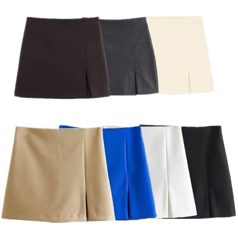 

Spring 2025 Women's High Waist Slimming Commute Skirt Pants New Arrival Ele Design Faionable ort f Skirt
