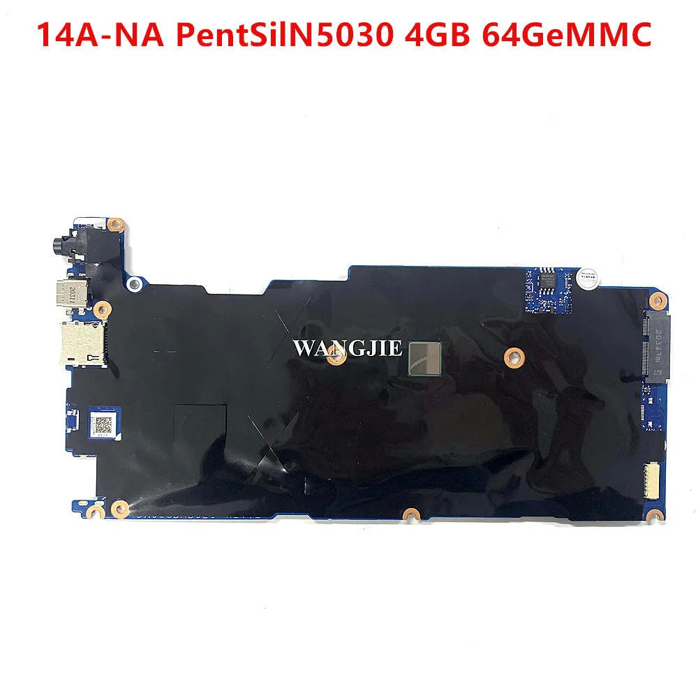 HP 크롬북용 노트북 마더보드, 14AT-NA000, 14AT-NA, DA00GBMB6E1 L91520-001 UMA PentSilN5030, 4GB 64GeMMC 100% 작동