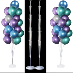 1/2sets Balloon Column Stand Kit Balloon Base Desktop Centerpiece Holder Birthday Wedding Baby Shower Party Balloon Supplies