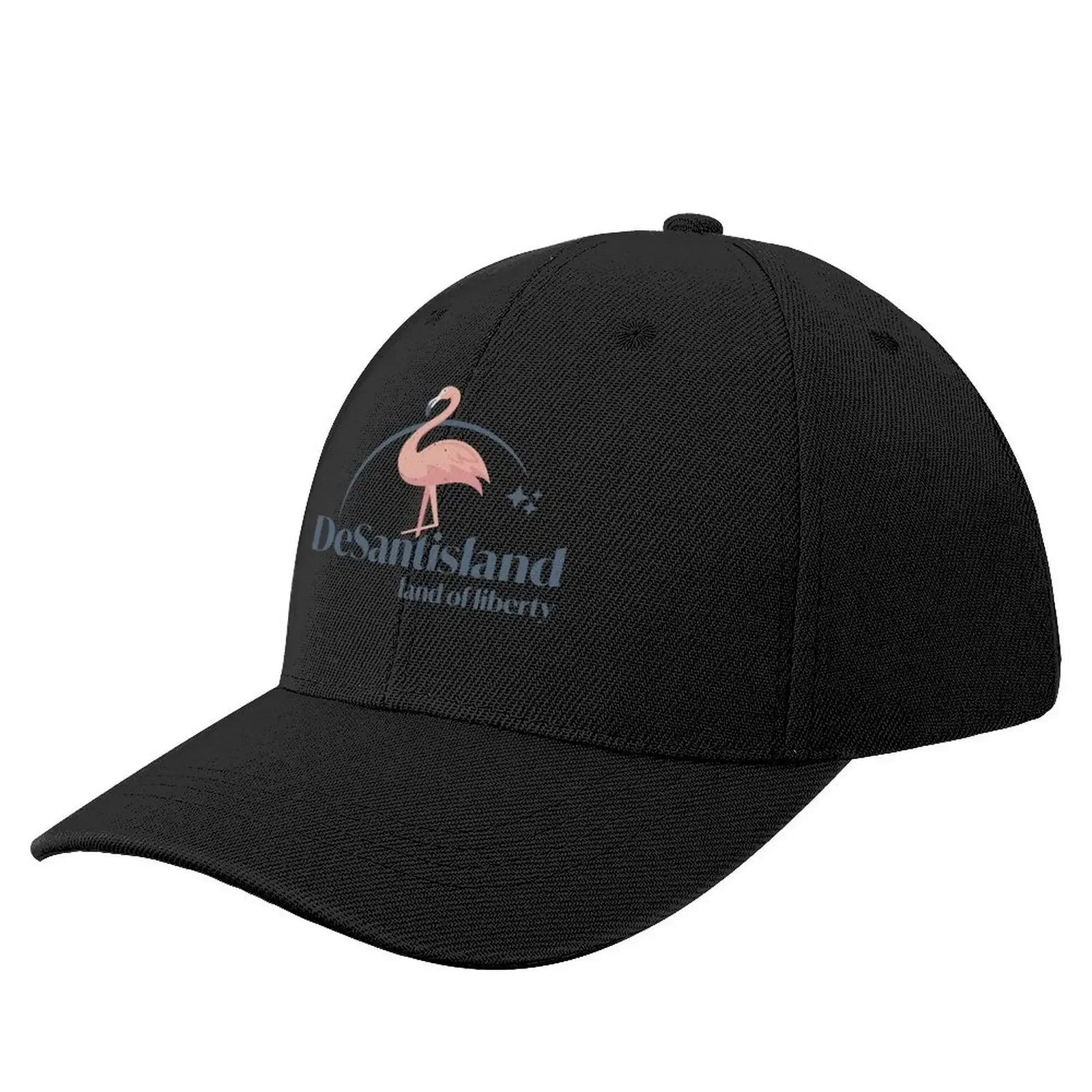 

DeSantisland Land Of Liberty - Land Of Florida Flamingo Baseball Cap sun caps fun hats Streetwear Trucker Hats For Men Women's
