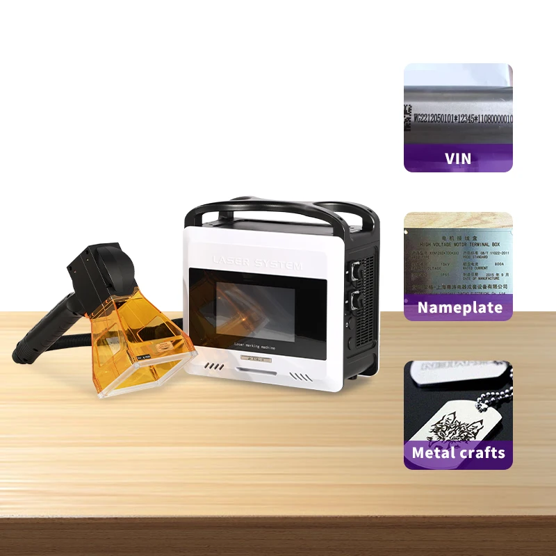 

Zixu Portable Single Handheld Fiber Marking Machine 30W 50w Engraver