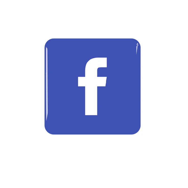 NFC Social Media Epoxy Sticker for Google Review Instagram Facebook Card Waterproof