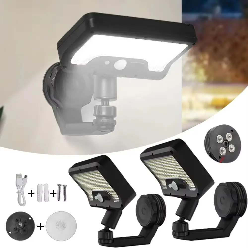 

Складной настенный светильник на солнечных батареях с поворотом на 180 градусов, 92 светодиода, регулируемая яркость, датчик движения, магнитное крепление, автоматическое включение/выключение