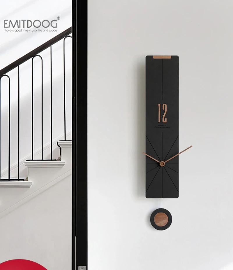 Internet celebrity wall clock living room home fashion Nordic light luxury clocks modern simple clock wall art decoration home