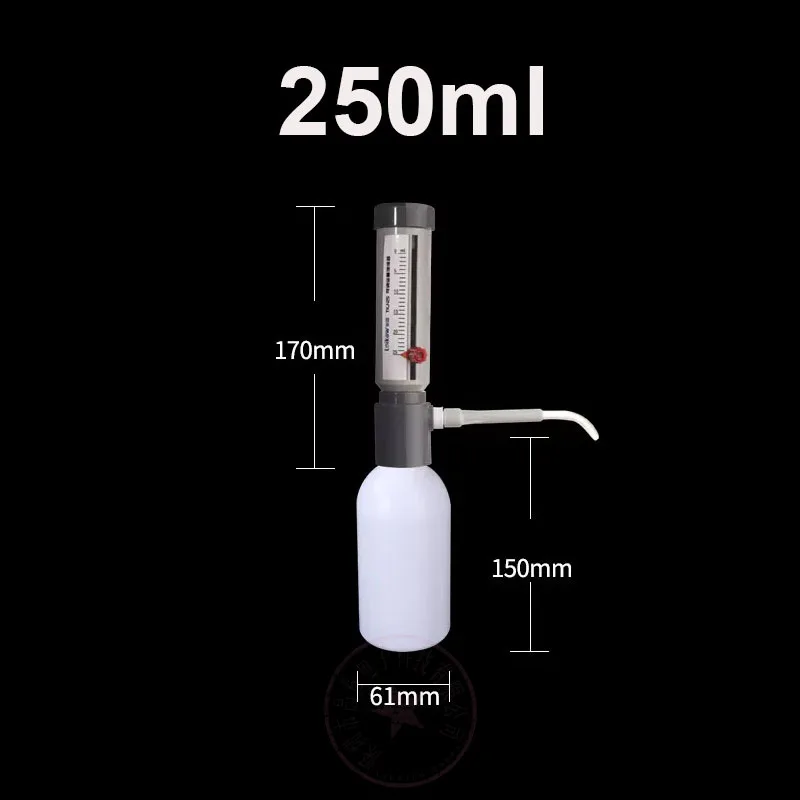 

Лабораторное устройство для количественного добавления жидкости 250 мл/500 мл/1000 мл Регулируемая количественная бутылка для жидкости Устройство для пробоотделителя жидкости