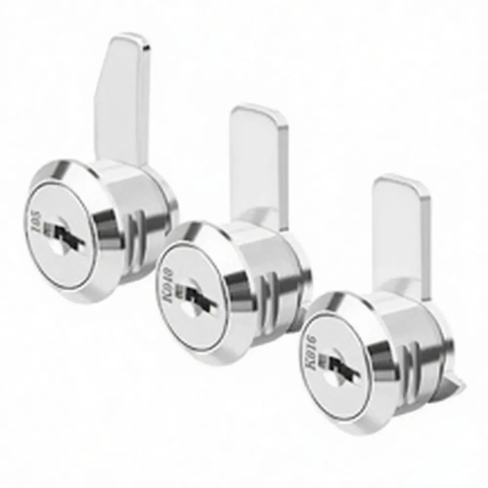 Durable Cam Lock For RV Cabinets Wooden Boxes Mailboxes Office Lockers Zinc Alloy Black Security File Hardware