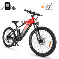 Accolmile Electric Mountain Bike Powerful eMTB 48V 750W Bafang Mid Motor With Intube 20Ah Battery With shelves Max Speed 60KM/H