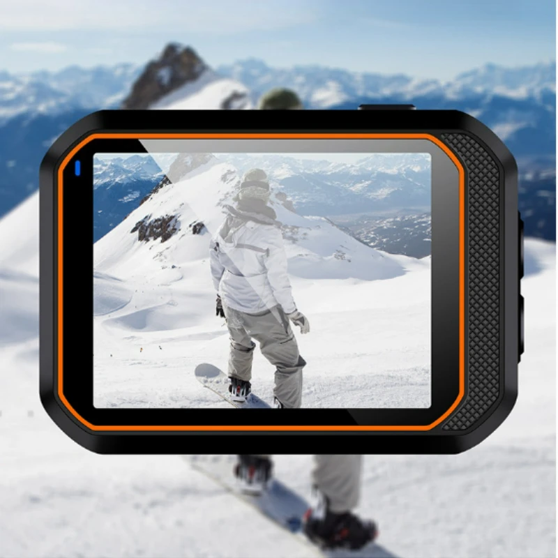 4K 60FPS Ultra HD Waterproof Chest Mount Action Camera Dual Touch Screen FPV Cam Diving Bike Helmet Recorder for Outdoor  Sports