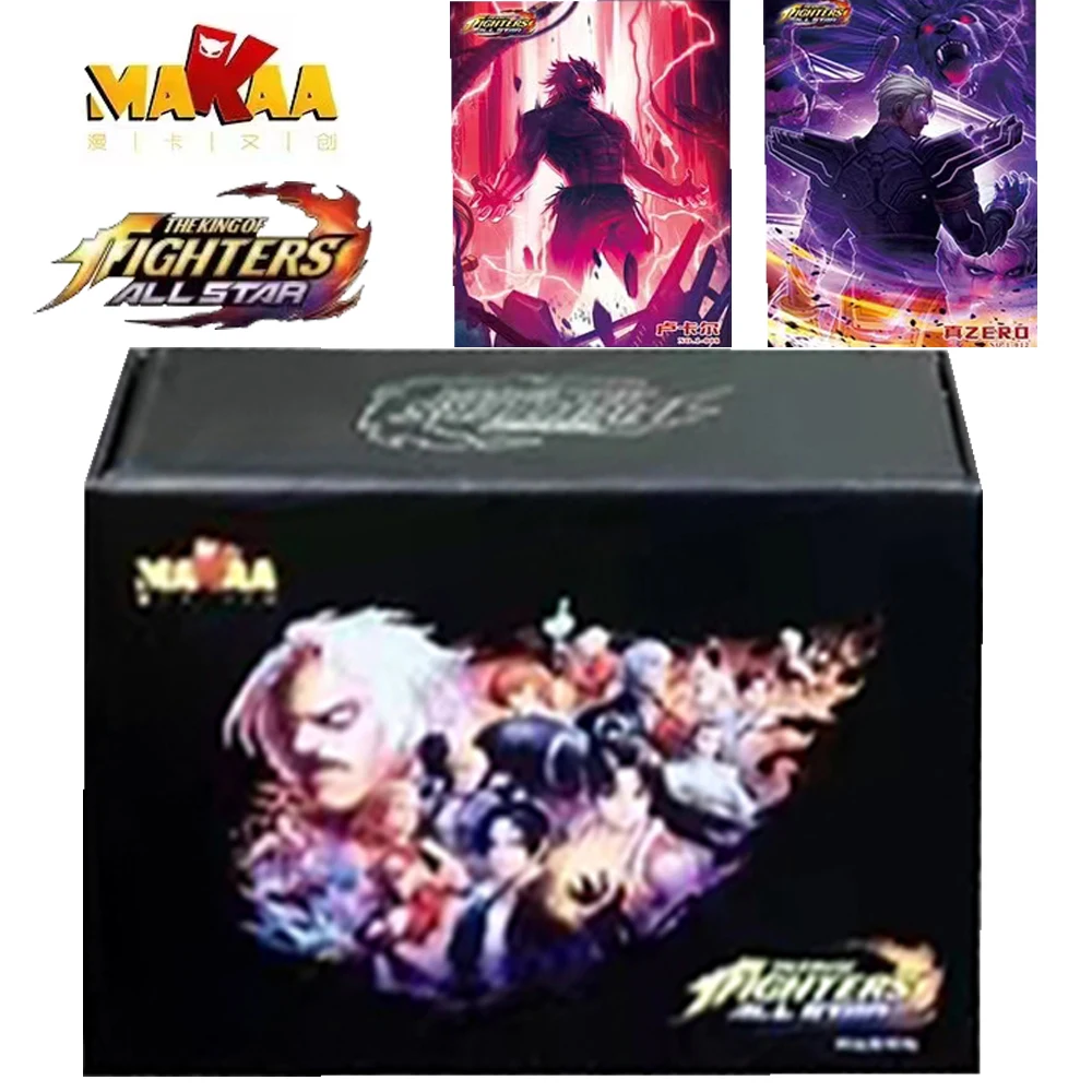 

Genuine THE KING OF FIGHTERS Cards Collection for Children AR Video Limited Mysterious High-level Hidden Cards Anniversary Gifts