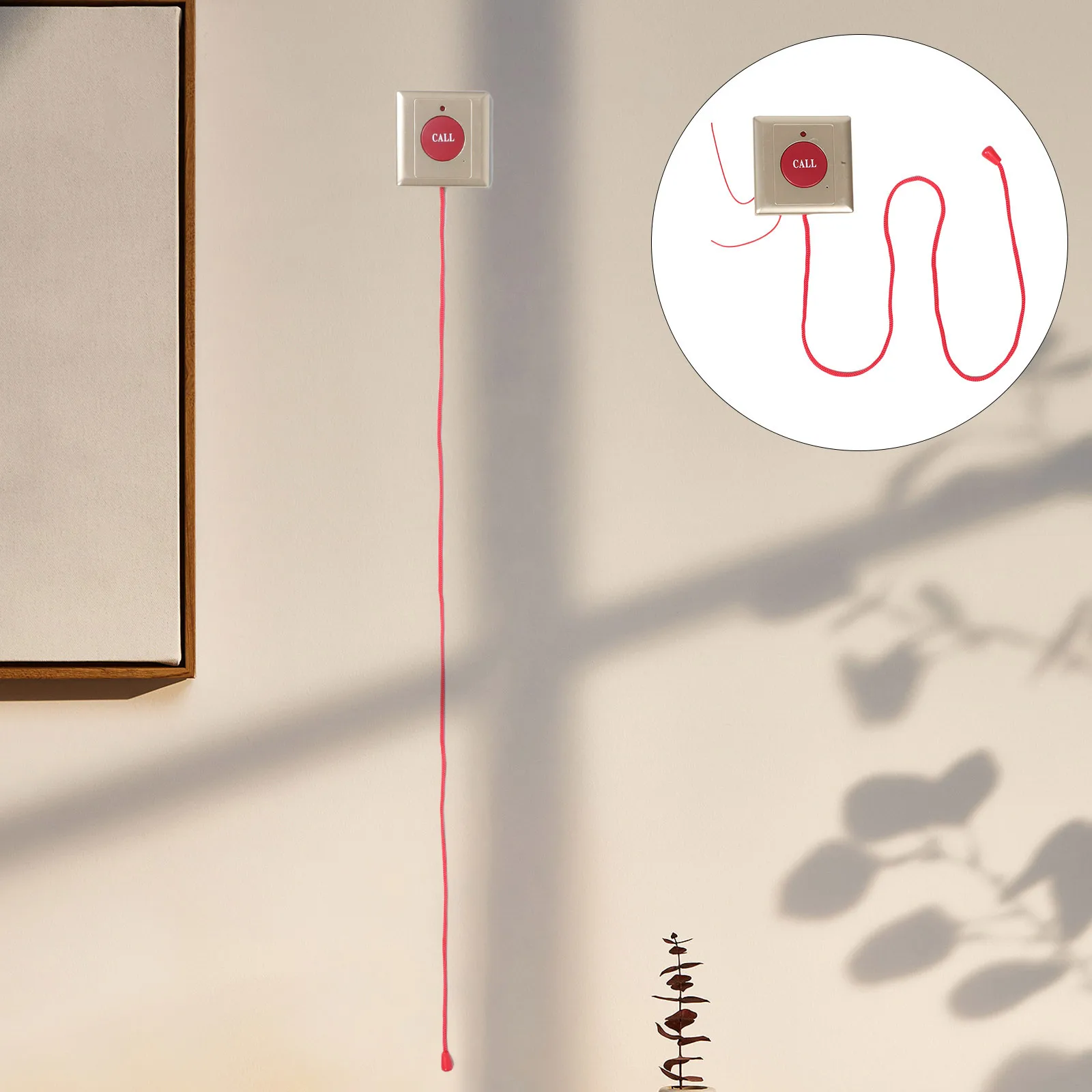 

Button Emergency Pull Cord Elderly Alarm Alert System for Seniors Nursing Home Hospital Home Safety Monitoring Device