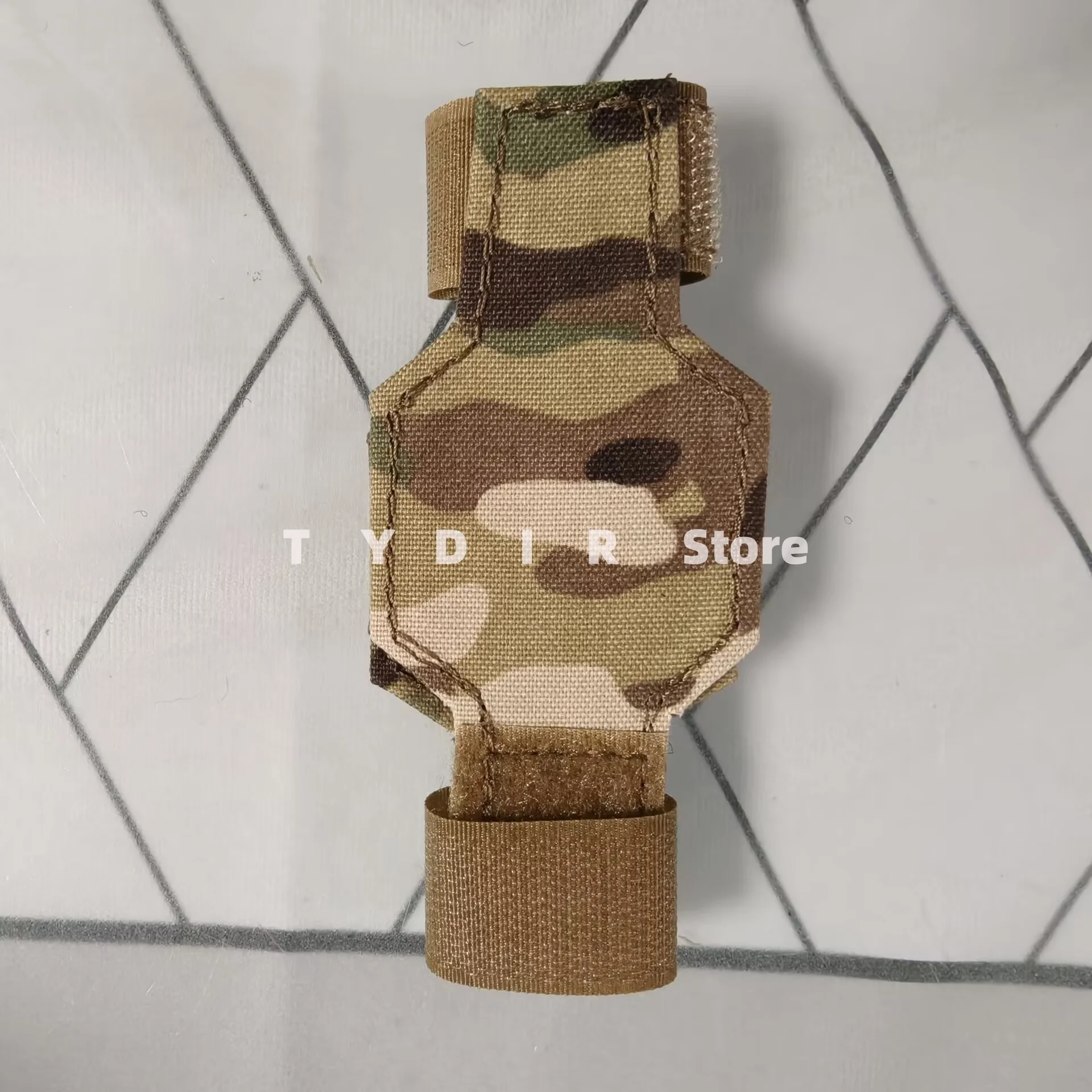حافظة ساعة تكتيكية مموهة قابلة للطي من النايلون وغطاء حماية لساعة المعصم