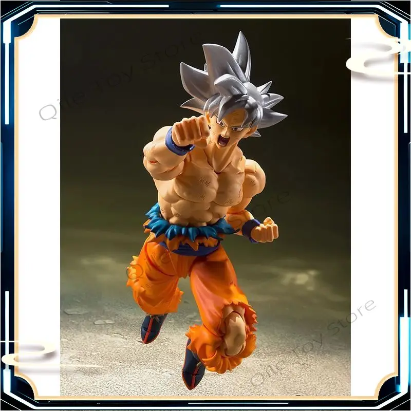 

В наличии Bandai SHF Dragon Ball Super Goku Бесплатная и чрезвычайно интенсивная кунг-фу Super Saiyan Silver Hair Новая перепечатка