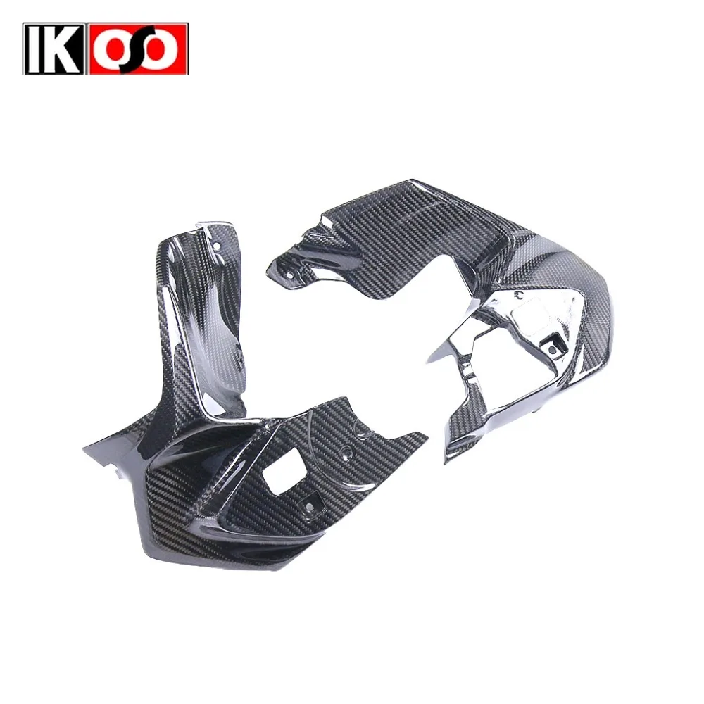 For BMW R1200GS R1250GS 100% Pure 3K Full Carbon Fiber Shell Intake Hood Side Panel Fairing Motorcycle Modification Accessories