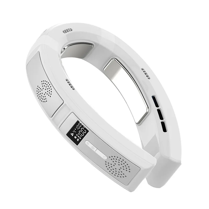 2025 Новый подвесной вентилятор для ленивого человека, охлаждающий полупроводниковый верхний и нижний вентилятор, зарядка через USB, бесшумная мощность ветра