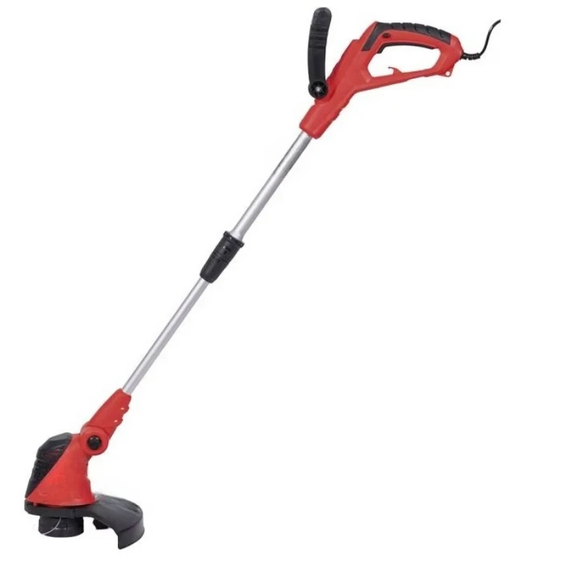 550W electric lawn mower, lithium battery 96 DB silent telescopic rod (106-126 cm) weight 2.5 kg, metal aluminum material