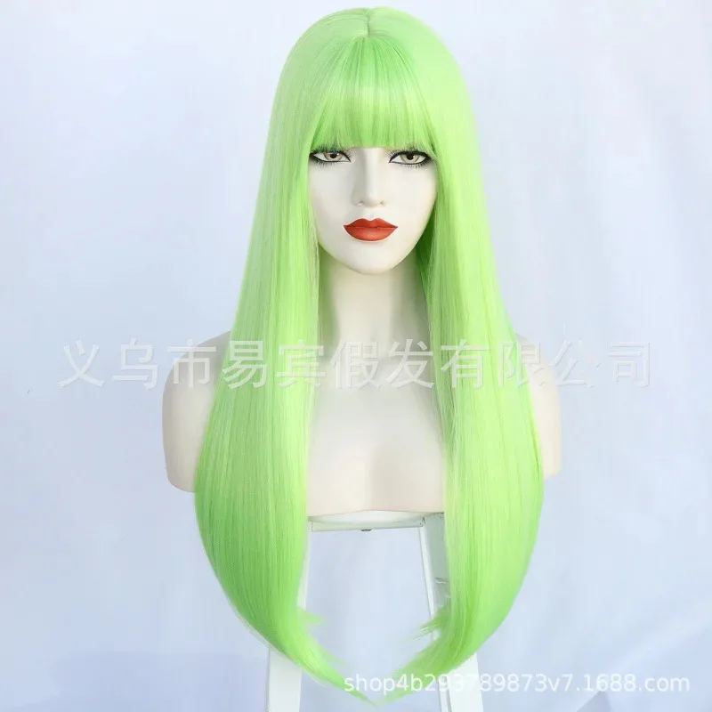 

Cosplay Ebin Green Hair Monster Grinch the Grinch Anime Wig Cos Amazon Wig