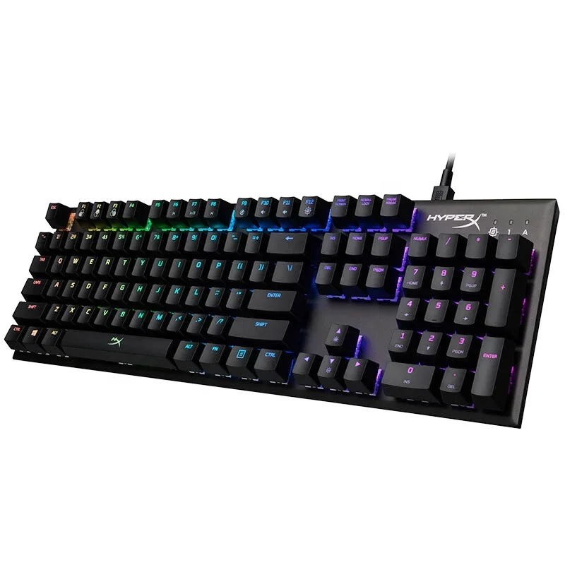 Aloi FPS wired RGB mechanical keyboard (game mechanical keyboard eating chicken keyboard) Aloi FPS RGB version H