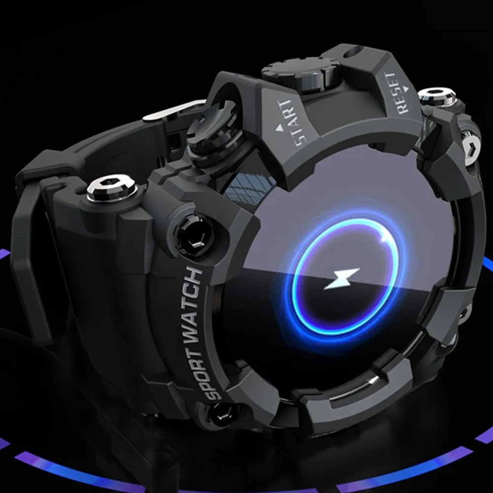 كامل شاشة تعمل باللمس اللياقة البدنية تعقب ساعة ذكية الرجال رصد معدل ضربات القلب ضغط الدم Smartwatch لنظام أندرويد Ios مقاوم للماء الرياضة