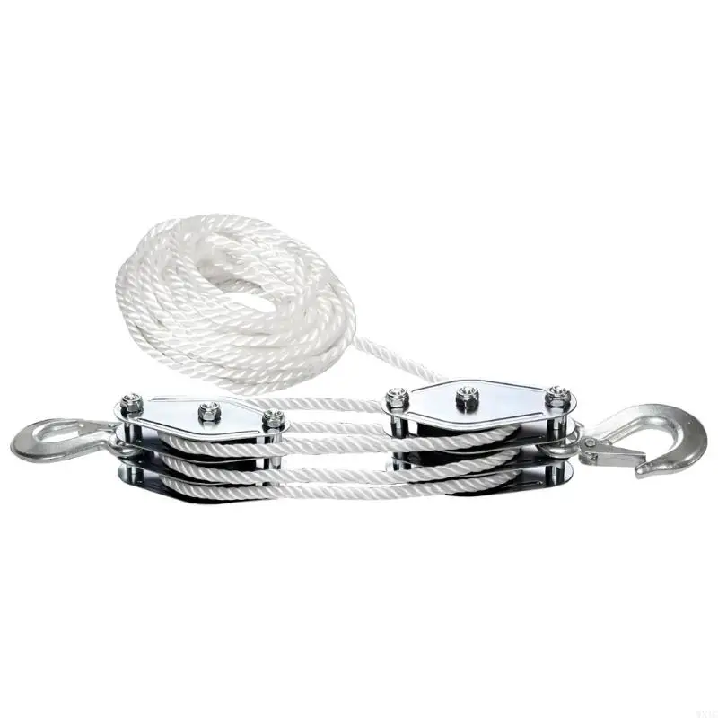 Bloque WXTC y Tackle Polea Hoist 2200 Bloque resistencia rotura y Tackle Polea Polea Bloque Capacidad carga