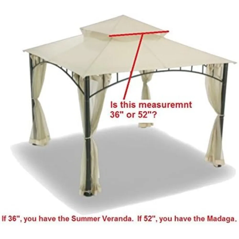Ersatzüberdachung für Sommer-Veranda-Pavillon-Modelle