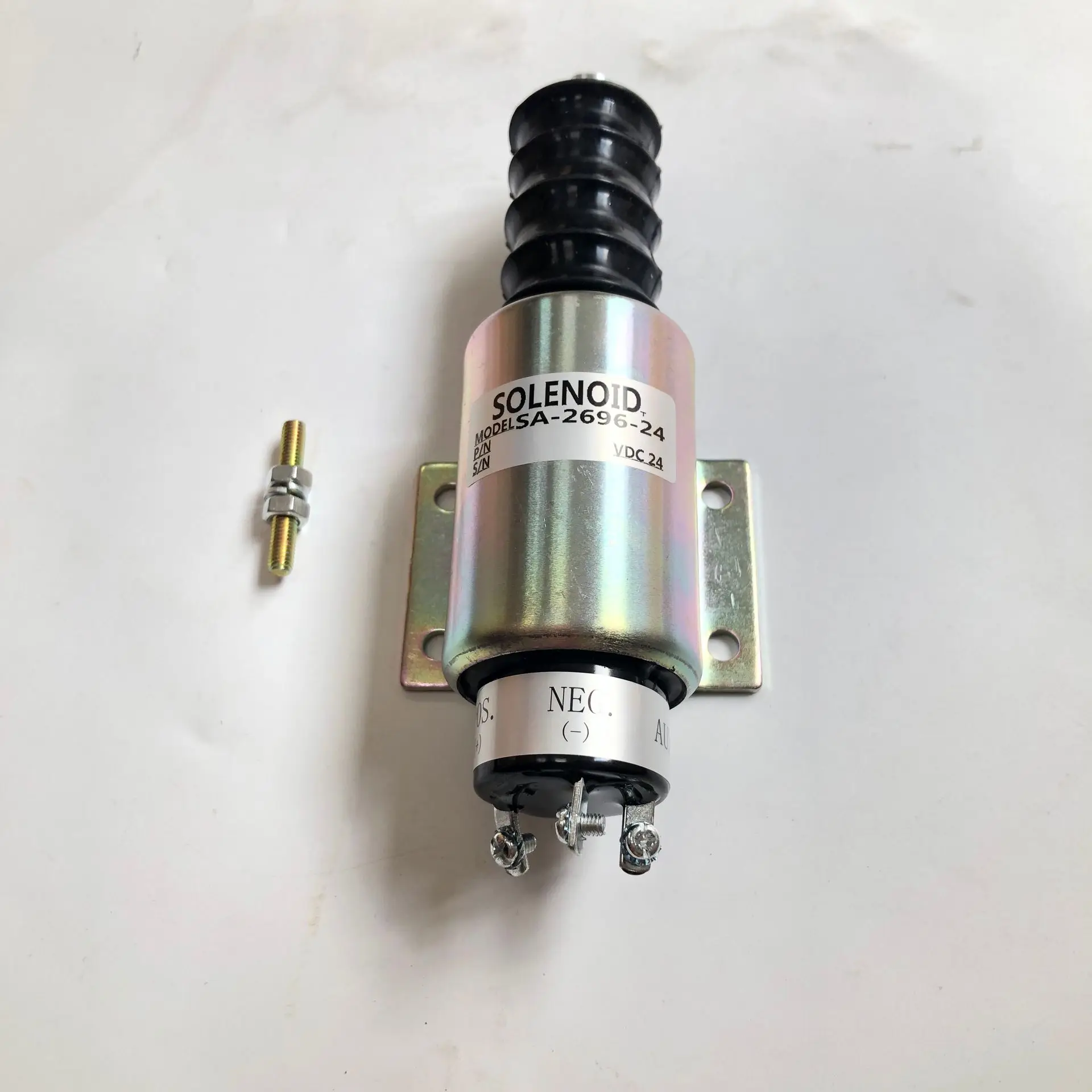 SA-2696-A Stop Solenoid 24V Fuel Shutdown Solenoid Valve for Diesel Engine