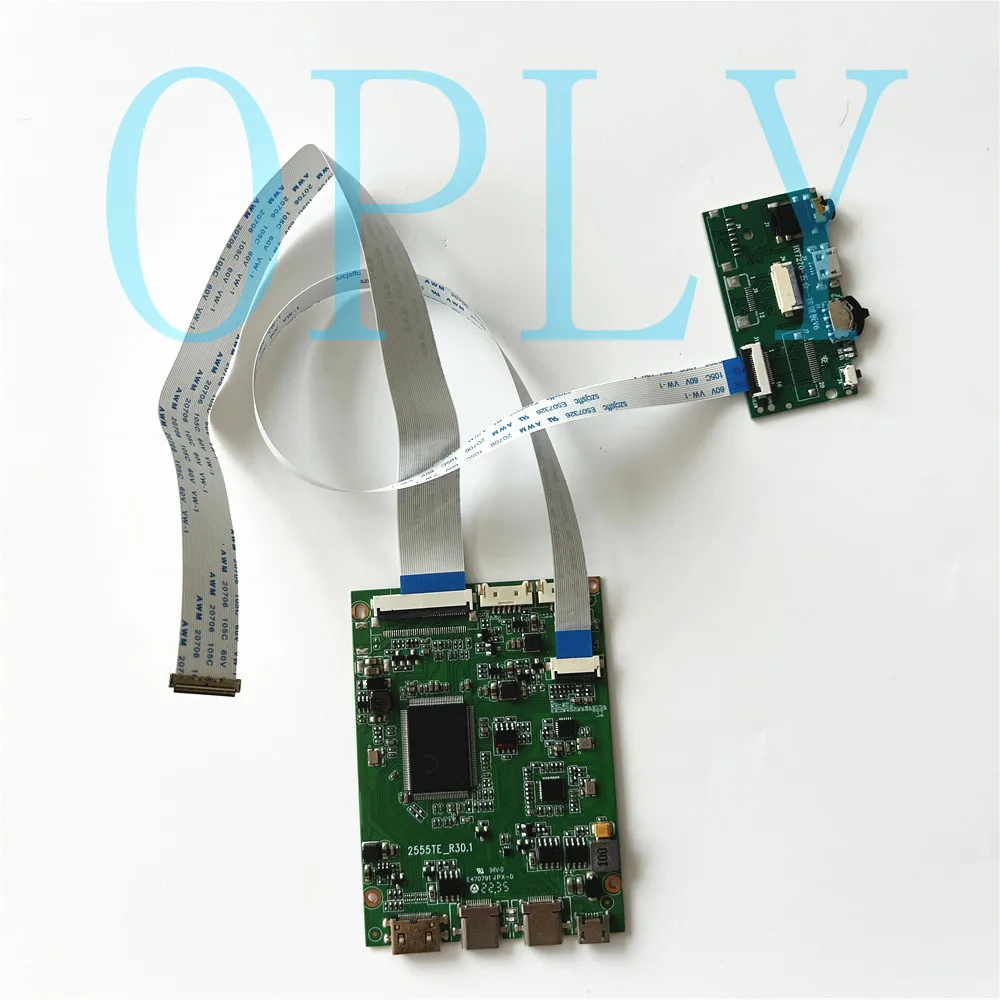 2 TYPE C Mini HDMI-compatible Controllor board kit for NV173FHM NV173FHM-NX1 17.3“ 1920x1080 EDP LED panel screen kit DIY