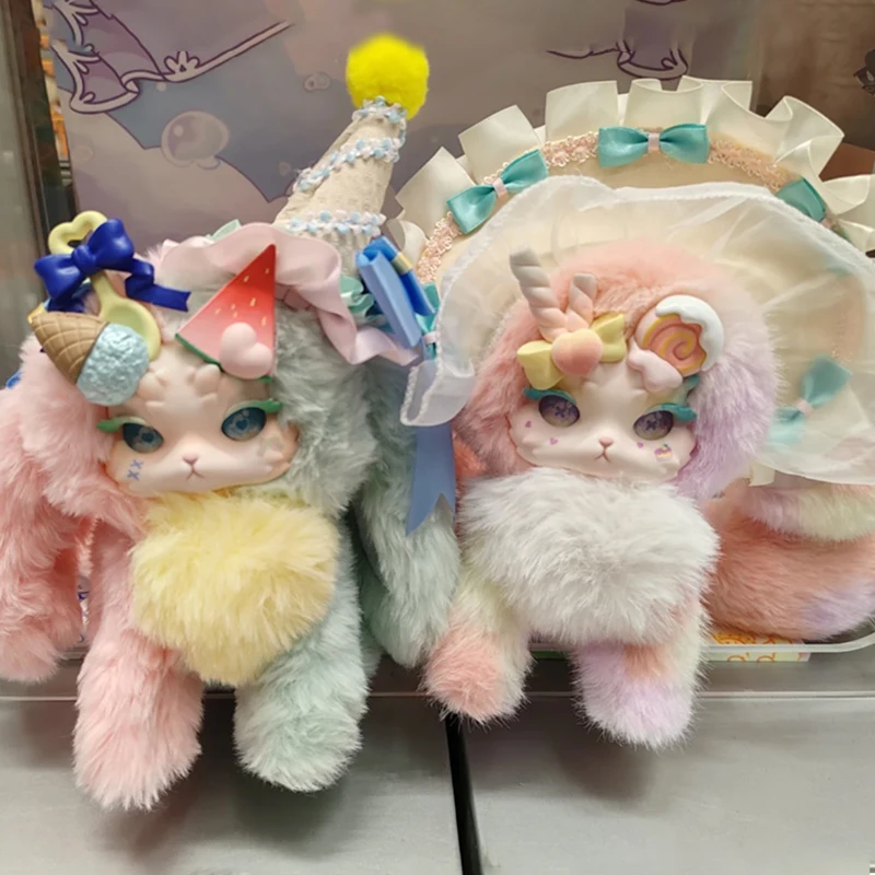 Tutulong V4 Fantasy Creature Sweet Dessert Series Blind Box Kawaii Surprsie Bag Desktop Vinyl Plush Mystery Home Decor Toy Gifts view 4