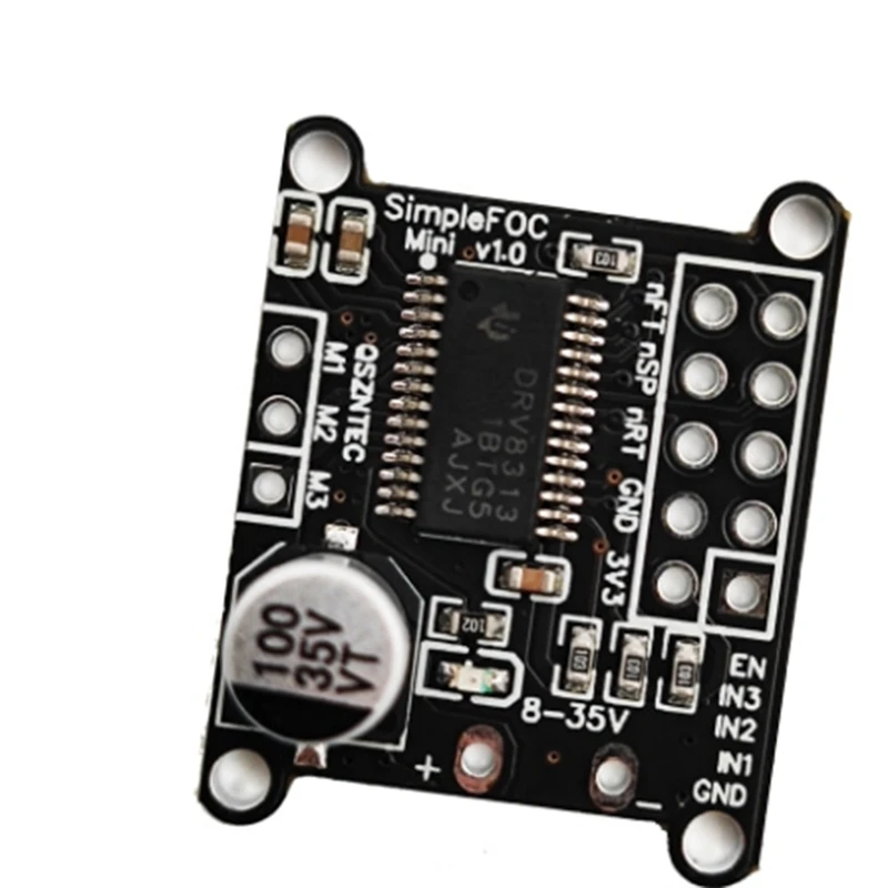 1 Uds. Placa de controlador de Motor CC algoritmo de Control SPWM para controlador de Control FOC de Simplefocmini, para controlador Arduino DRV8313