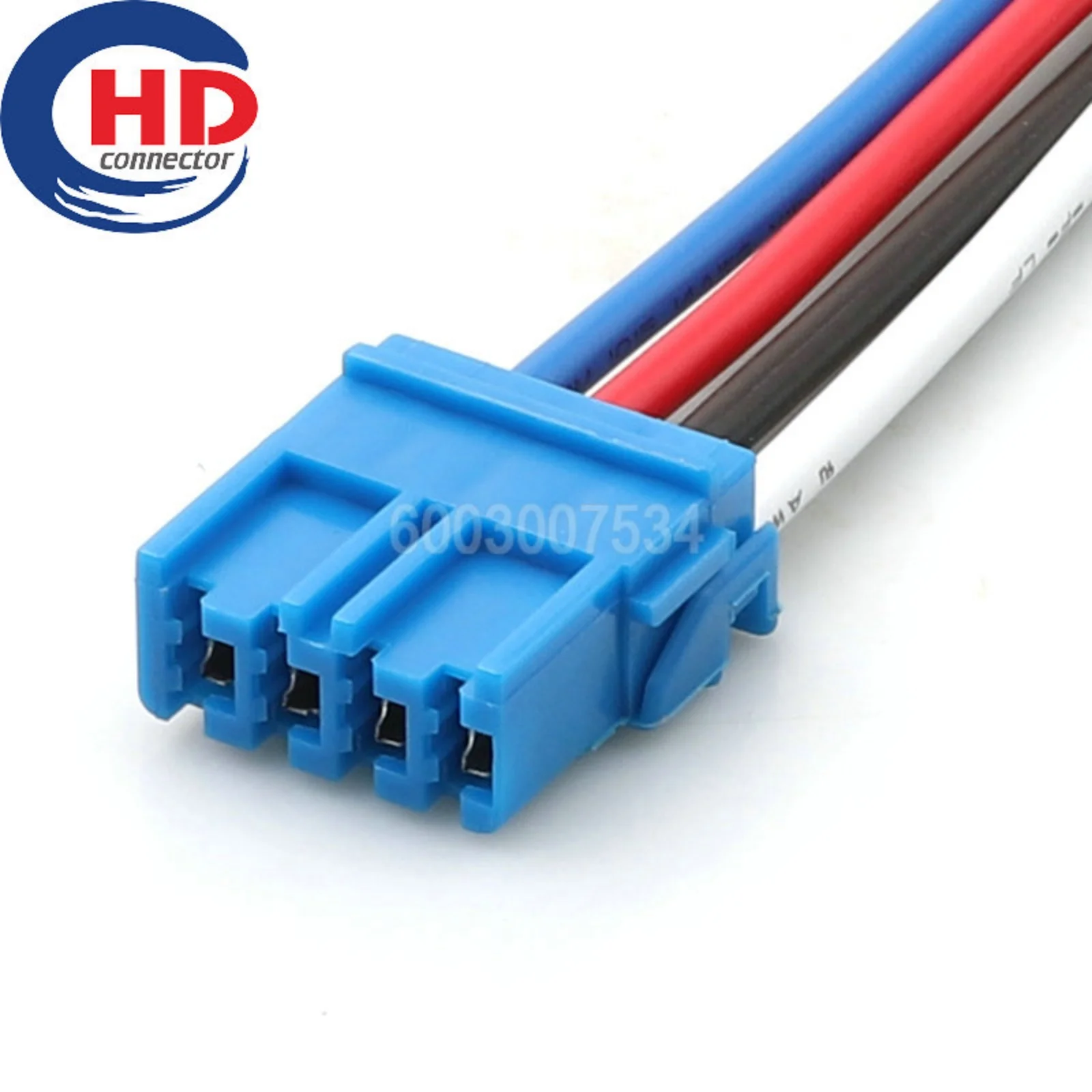 4 Pin Connector Unsealed 4.8mm Series Female Connectors Cable Plug Motorcycle Electrical Harnesses Wiring Harness Housing