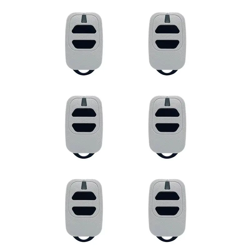 6X 2-Key Garage Door Remote Control 433.92Mhz Rolling Code For DEA GT2 GT4 GTI2 GTI4 GTI Series Handheld Transmitter-Y41A