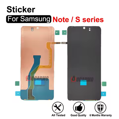 Screen Back Heat Dissipation Sticker For Samsung Galaxy S21 S20FE S22 S23 Ultra Note 8 9 10 10+ Series Replacement Part