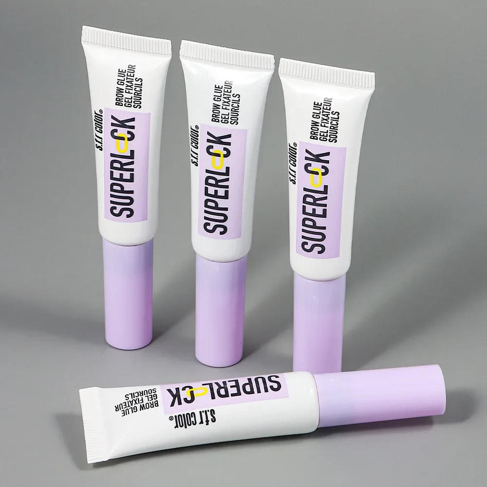 Natural Colorless Brow Shape Fixing Liquid Brows Setting Makeup Waterproof Transparent Wild Eyebrow Styling Gel Molding Wax Soap