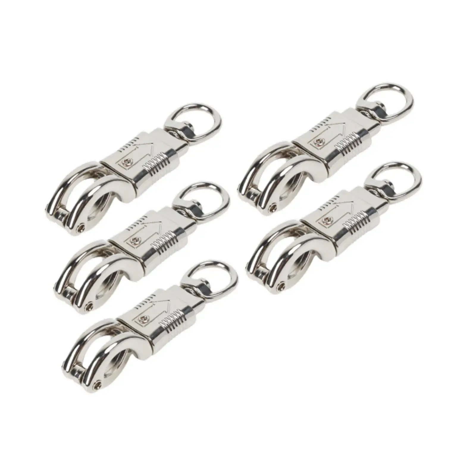5x Panic Quick Release Clips Zinc Alloy, Horse , Equestrian Hooks for Saddles, Ropes, Tie Offs, Paracord