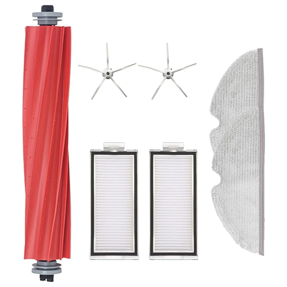 Para roborock q7 max/q7 max plus/t8 robô aspirador de pó escova lateral principal filtro hepa mop pano peças reposição