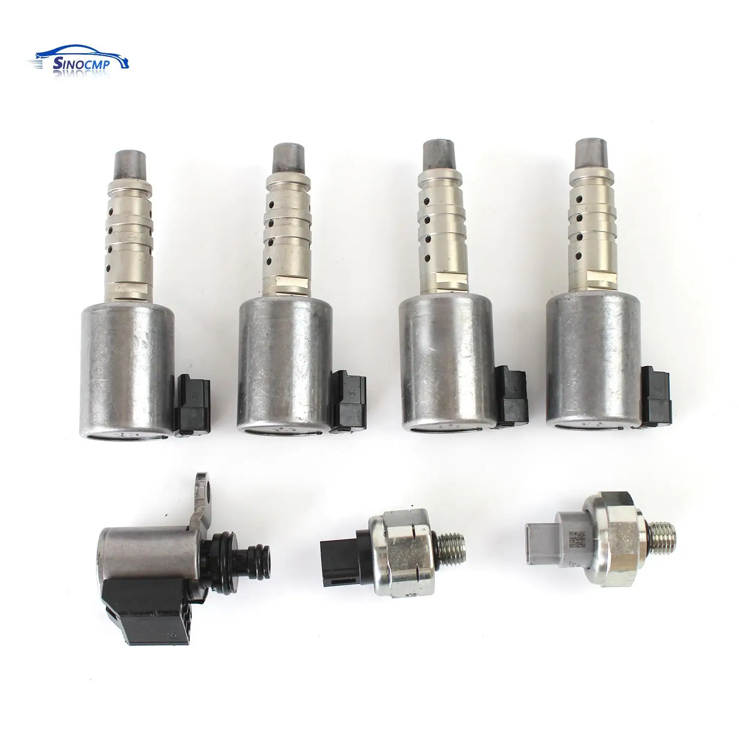 

7 PCS CVT8 Transmission Solenoid Kit RE0F10D JF016E JF017E Fits For 12-14 Nissan Murano Rogue Sylphy X-Trail C-Hatch Juke NV200