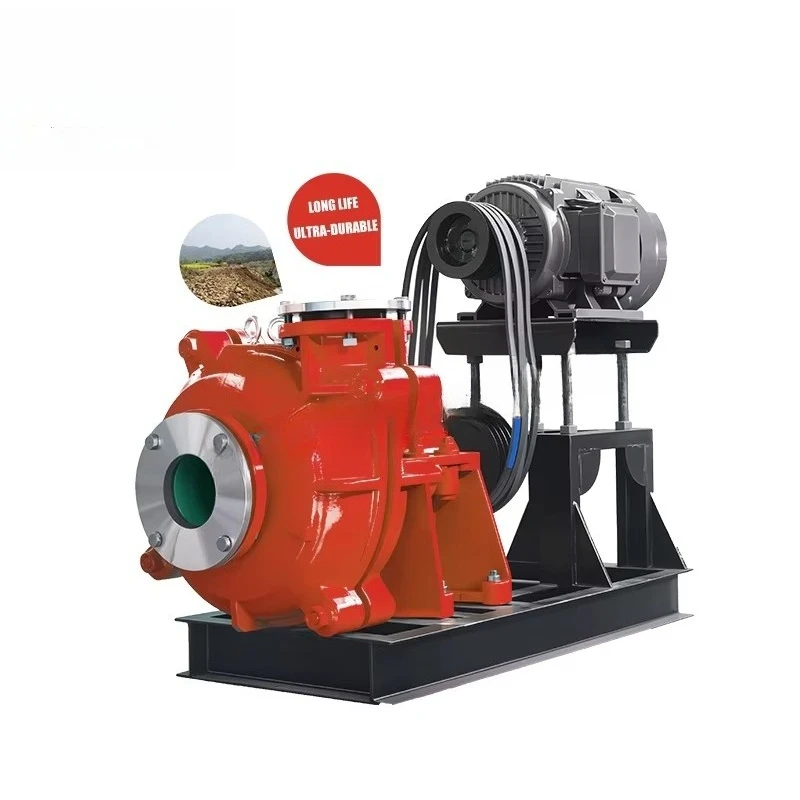 Horizontal Slurry Economical Sand Mud Pumps Centrifugal Water Pump Industrial for Sale  Diesel Slurry Pump