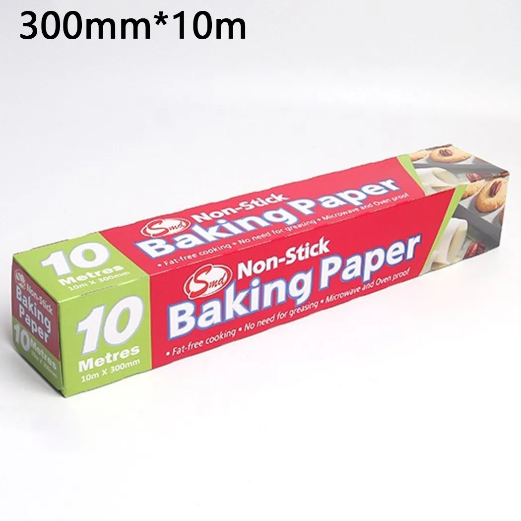 Oven and Microwave Compatible Baking Paper with Non Coating for Effortless Food Release after Cooking or Baking
