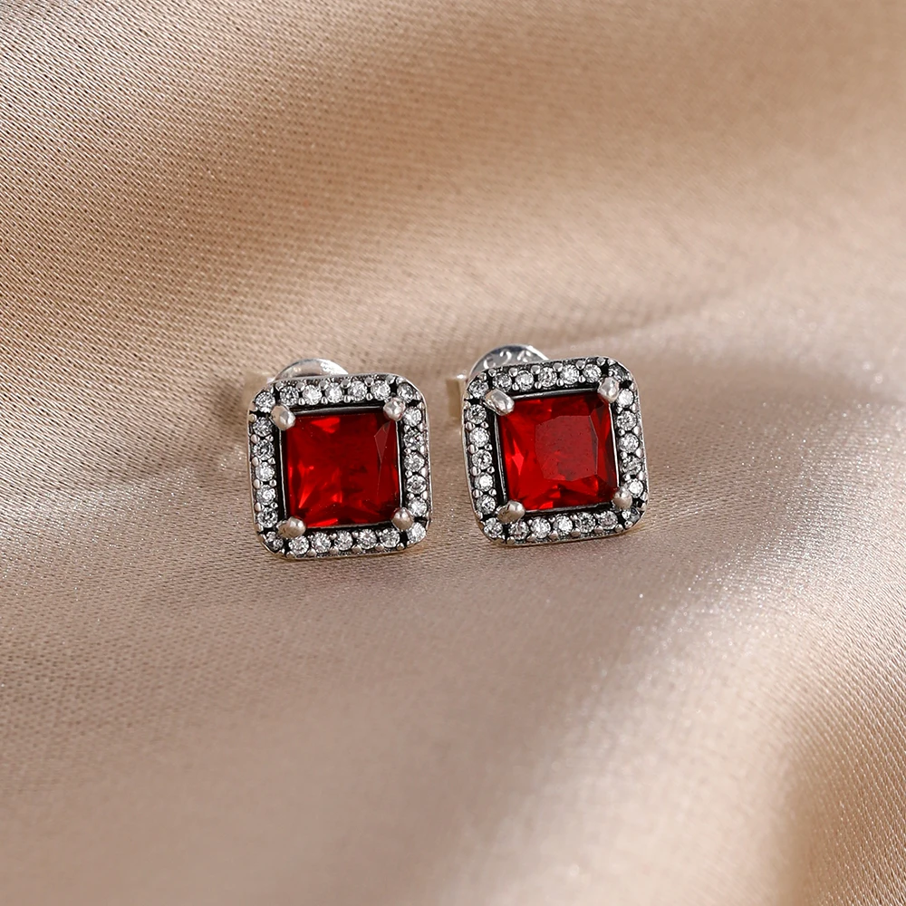 قلوبين من الحب شكل الزركون المرأة أقراط وأقراط للنساء مجوهرات تيكي الأطواق أقراط الحفلات الأشياء من 1 دولار هدية