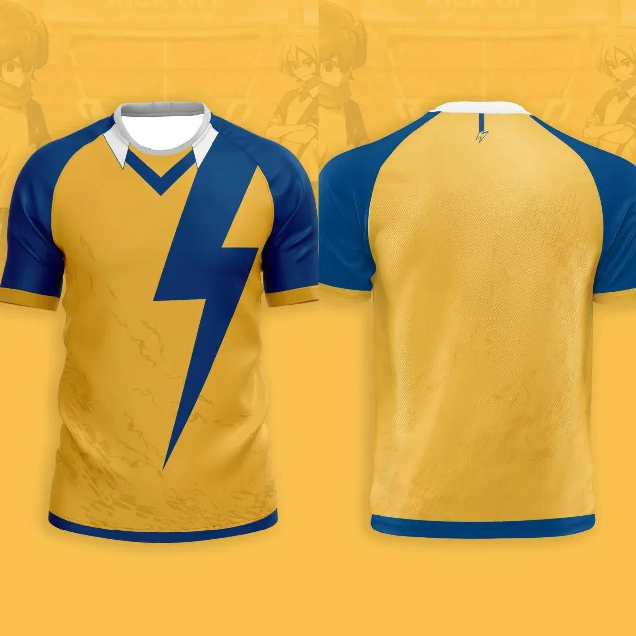 

Японский футбол аниме Джерси Inazuma Eleven Kaio Одежда для мальчиков и девочек Спортивная повседневная дышащая быстросохнущая негабаритная повседневная тренировочная одежда